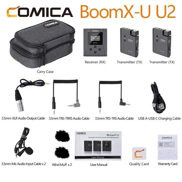 Comica BoomX-U U2  ߸ ũ ý, ī޶   Կ VS Comica BoomX-D